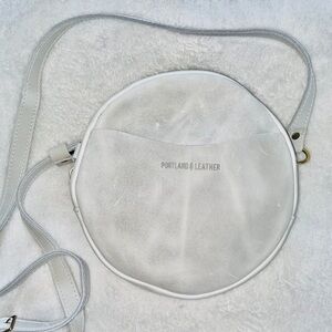 PORTLAND Leather Round Crossbody Bag